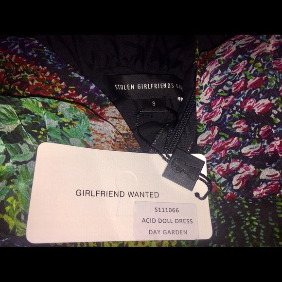 NWT, Stolen Girlfriends Club - Acid Doll Dress - Picture 4 of 4
